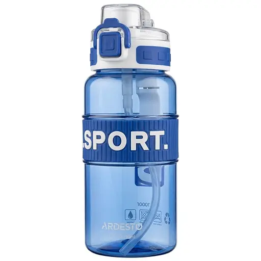 Пляшка для води Ardesto Gradient блакитний 780 мл (AR2278GB) - фото 1