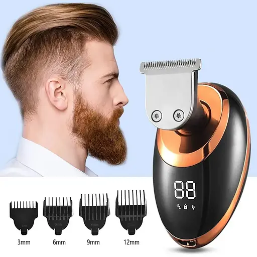 Електробритва акумуляторна VGR V-316 LCD (5 в 1) тример машинка для стрижки волосся - фото 9