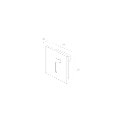 Настенный светильник Skarlat RWLB181 1W WH 3000K - фото 2