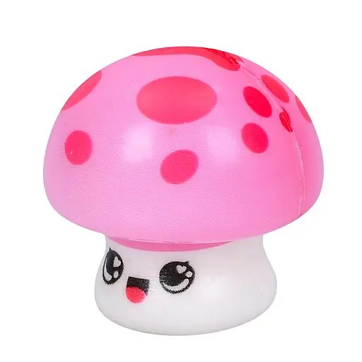 Дитяча іграшка Антистрес Грибочок Bambi MS 4361(Pink-2) розмір 5 см - фото 1