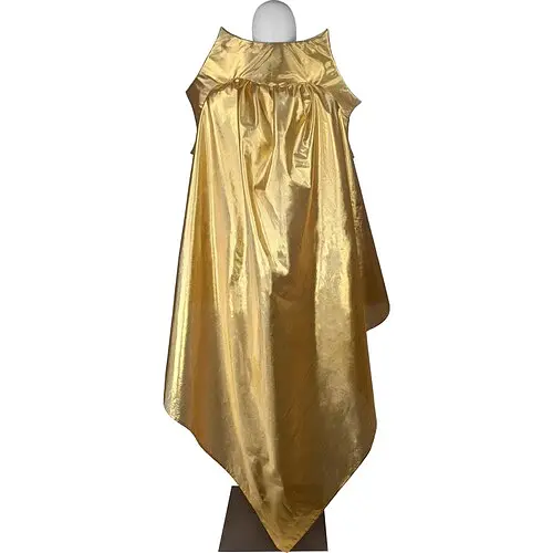 Плащ золотистый - фото 9
