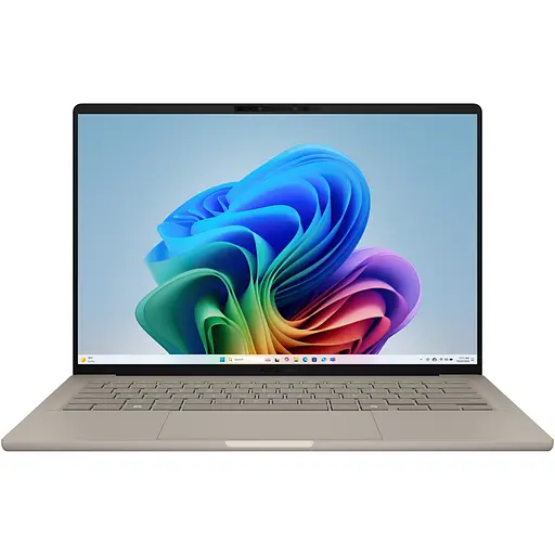 Ноутбук ASUS Zenbook A14 UX3407RA Snapdragon X Elite X1E 78 100 la 34GHz,14'',16GB LPDDR5X,1TB,Qualcomm Adreno GPU - фото 3