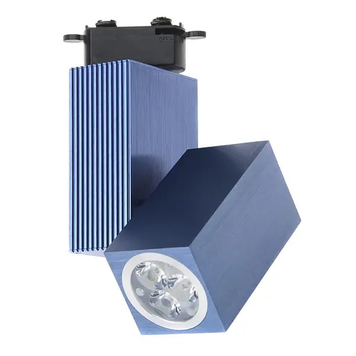 Светильник трековый поворотный LED 204/3x2W NW BLUE Brille L8-002