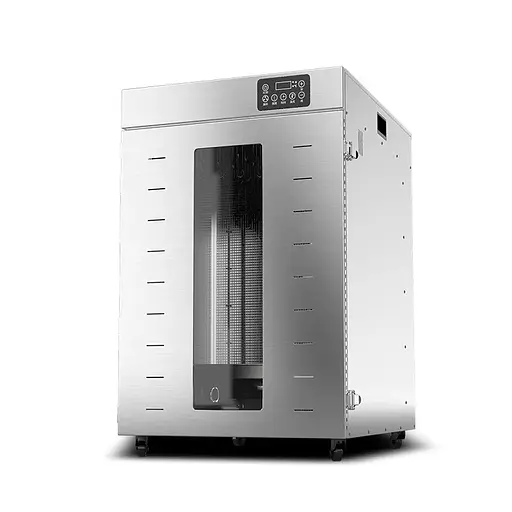 Роторний дегідратор з функцією копчення для ковбасних виробів м'яса риби Food Dehydrator LT-012 60 крюків