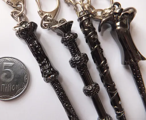 Брелок паличка Герміони.997 - фото 6