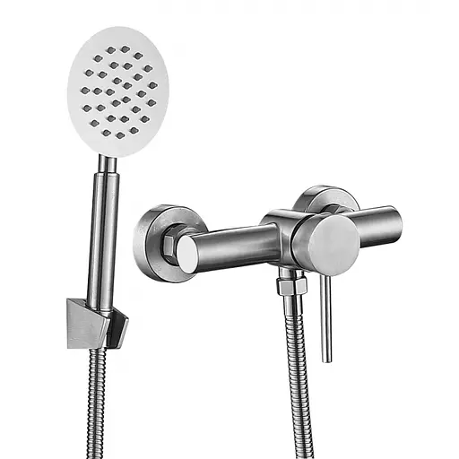 Змішувач для душу Ø35 Wezer EKO5-01 1/10 Нержавіюча сталь - фото 1