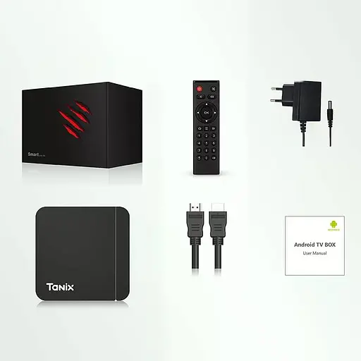 Смарт ТВ приставка Tanix W2 4/32 Гб Smart TV Box Android 11 - фото 3