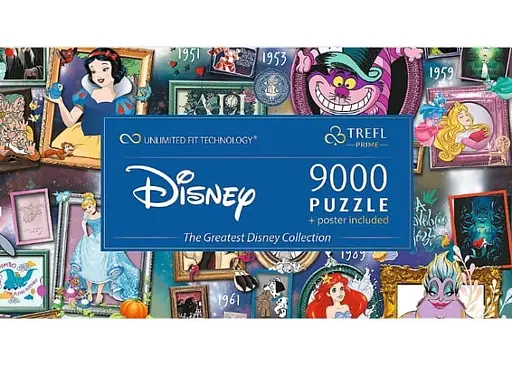 Пазл Trefl Безмежна колекція: Найбільша колекція Disney 9000 ел. (81020) - фото 2
