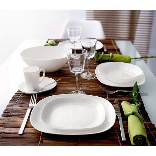 Тарілка десертна Luminarc Sweet Line White (6191938) - фото 2