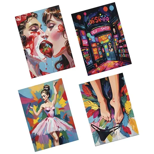 Карткова гра "Таємні Бажання 18+" PLR-0043, 64 картки - фото 4