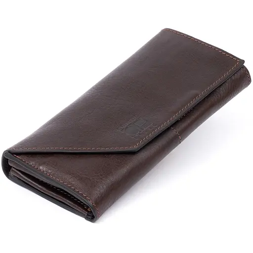 Мужской кожаный кошелек Grande Pelle 20х10х2.5 см acs0015921 - фото 1