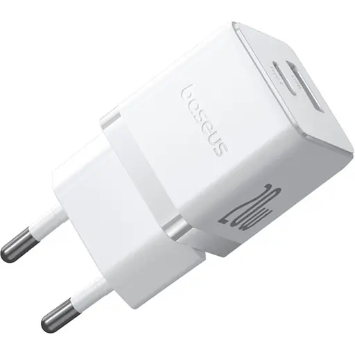 Мережевий зарядний пристрій Baseus Palm Fast Charger 20W Moon White (P10111608213-00) [139990] - фото 3