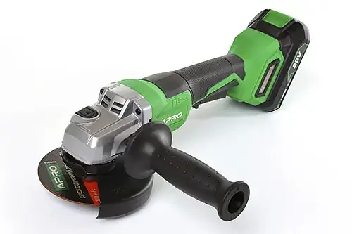 Болгарка акумуляторна безщіткова Apro 20AGB без АКБ і ЗП 20 В 125 мм - фото 1