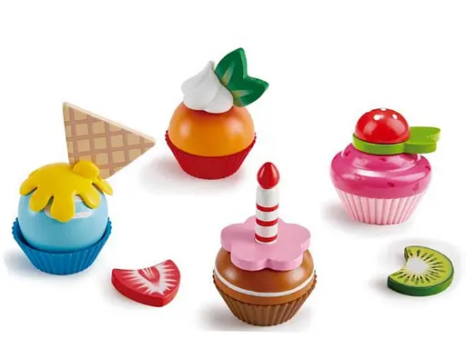 Іграшкові продукти Тістечка Hape E3157 Набір іграшок - Десерти - фото 2