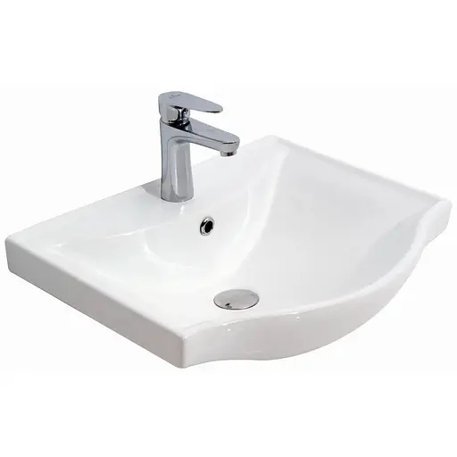 Умивальник RJ Tulip 55x46x18 см white RJFU081-0055WH, Білий - фото 1