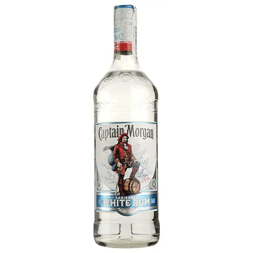 Уценка. Ром Captain Morgan White 37.5% 1 л - фото 1