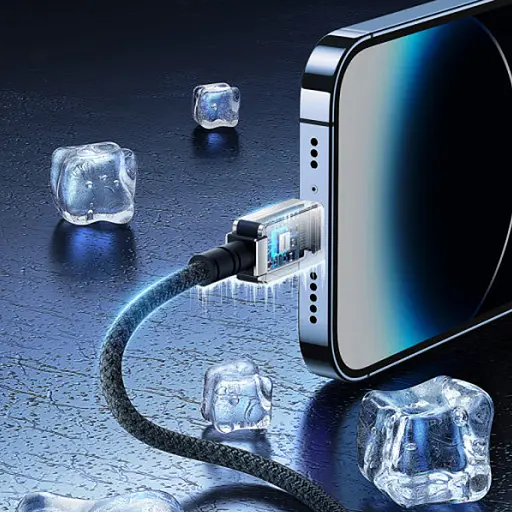 Дата кабель Baseus Unbreakable Series Fast Charging USB to Lightning 2.4A 1m (P10355802111-0) Stellar White - фото 5