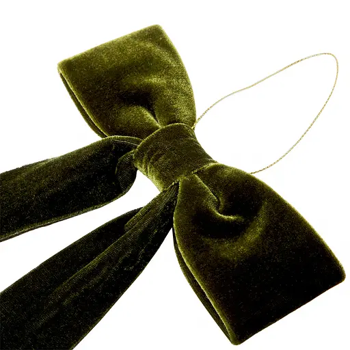 Украшение декоративное Yes! Fun Бант 38x16 см темно-зеленое (975093) - фото 4