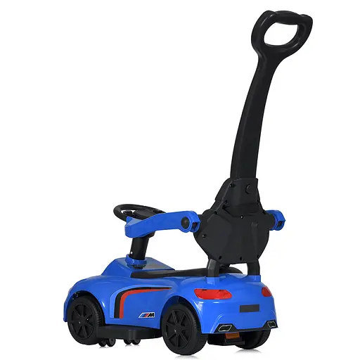 Детская каталка-толокар Bambi Bambi Racer M 5785-4 - комфорт и безопасность для малыша, синяя - фото 2