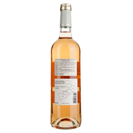 Вино Les Vignerons de Cabrie Rose AOP Saint Chinian, розовое, сухое, 0.75 л - фото 4