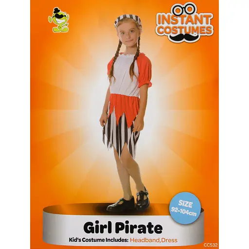 Карнавальный костюм для девочки Devilon Пират 92-104 см (CC532A) - фото 3