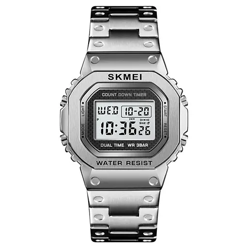 Наручний годинник Skmei 1456 Silver, 1456SI (17135)
