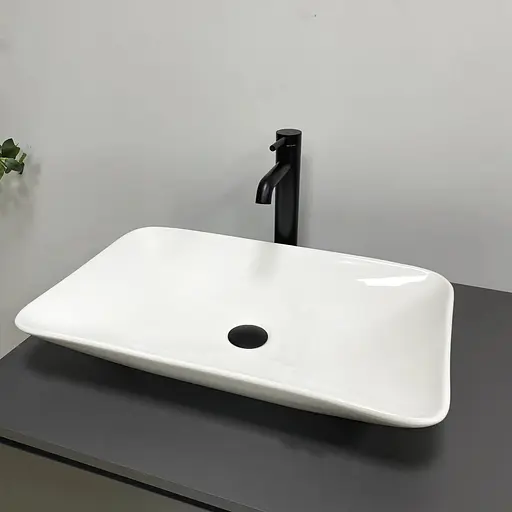 Умивальник VBI Lucera white накладний VBI-012617, Білий - фото 1