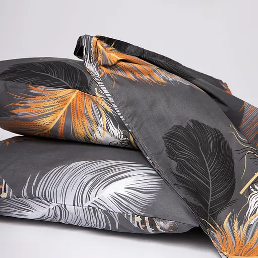 Постільний набір Moon&Star (простирадло 200х220 см + 2 наволочки 40х60 см) Бязь Gold Люкс Mystic Feathers - фото 4