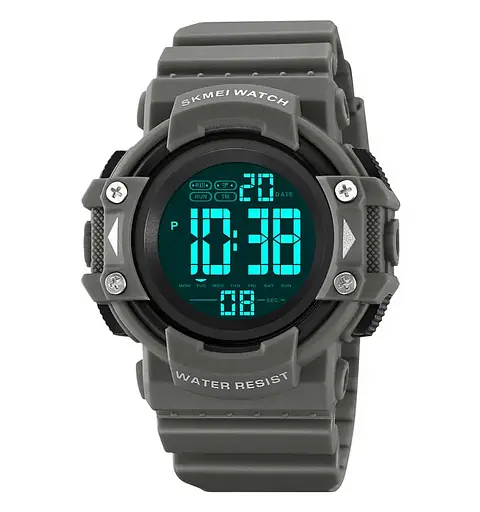 Годинник чоловічий спортивний наручний Skmei 2195 (Сірий) - фото 3