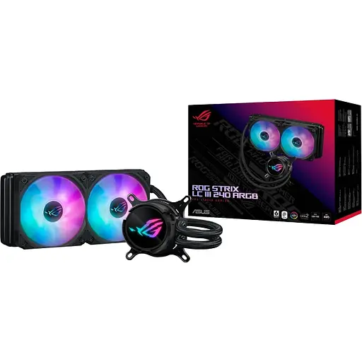 Система водяного охолодження Asus ROG Strix LC III 240 ARGB Black (90RC00S1-M0UAY0) UA [143389] - фото 7