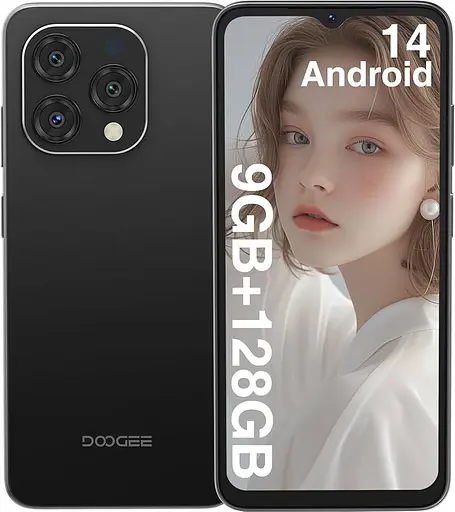 Смартфон DOOGEE N55 4/128GB Black