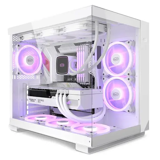 Корпус PcCooler PcCOOLER CPS White ATX/Micro ATX/Mini-ITX (Д×Ш×В) 415×295×368 мм / 468×378×514 мм (C3 T500 ARGB WH) без блока питания - фото 1