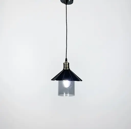 Підвісний світильник в стилі LOFT з плафоном графіт або янтар Line.F Колір плафона Графітовий - фото 2