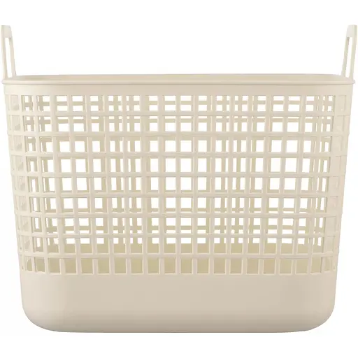 Корзина для хранения Ardesto пластик PP 39x37x34.5 см 34 л бежевая (ARHC2534BG) - фото 3