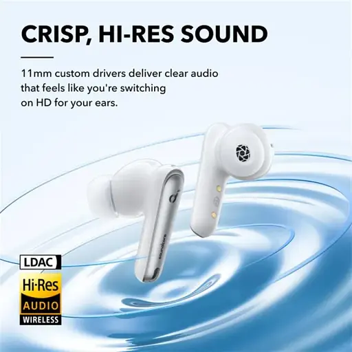 Bluetooth-гарнитура Anker SoundCore Liberty 4 NC Clear White (A3947G21) - фото 9