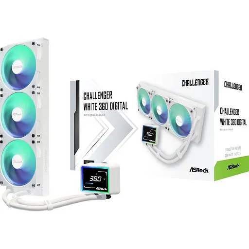 СВО AsRock Challenger White 360 Digital (CHALLENGER WHITE 360 DIGITAL) - фото 8