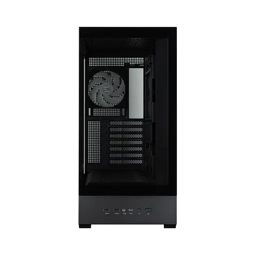 Zalman Корпус P40 DS без БЖ, 2xUSB3.0, 1x Type C, 3x120мм ARGB Reverse, 1x120мм ARGB, VGA 420мм, LCS ready, TG Side/Front Panel, Display, ATX, чорний - фото 10