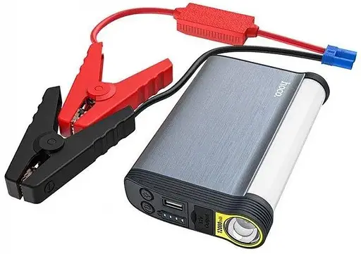 Пуско-зарядное устройство Power Bank Стартер Hoco DB14 12000mAh 45W (Silver)