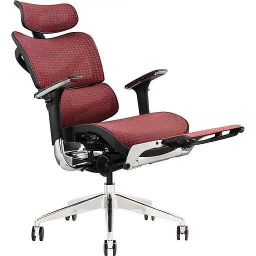 Офисное кресло GT Racer X-702L (W-82), красное (X-702L Red (W-82)) - фото 3