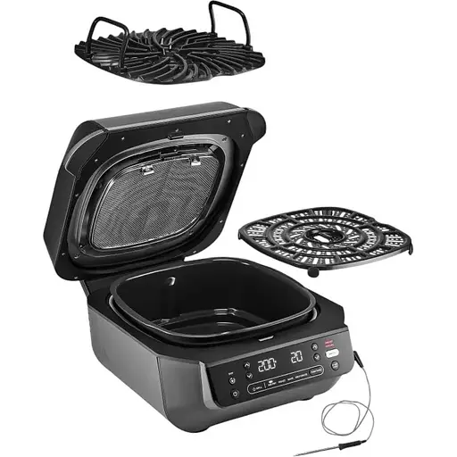 Гриль Ninja Foodi Air Grill Air Fryer з Сooking probe (EG351EU) - фото 5