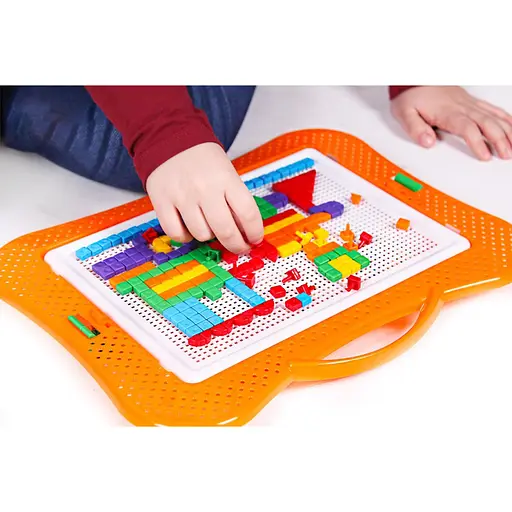 Игрушка "мозаика 8 Технок", арт. 3008TXK, 528 фишек - фото 3