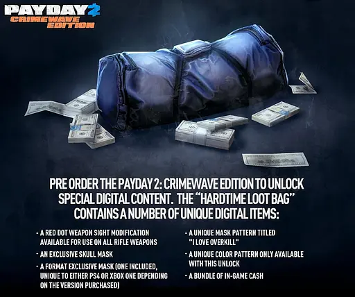 Игра Sony PlayStation 4 Payday 2: Crimewave Edition Английская Версия Б/у - фото 2