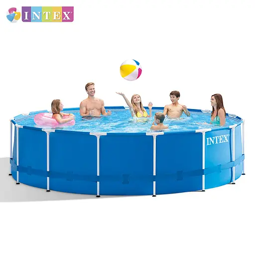 Басейн каркасний Intex 28242 NP круглий 457x122 см об'єм 16805 л від 6 років - фото 2