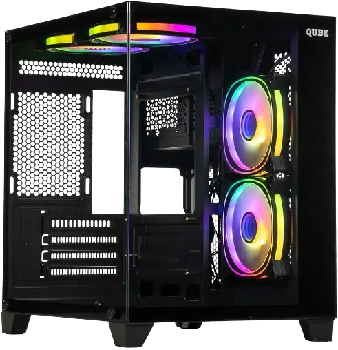 Корпус QUBE REEF ARGB Black (REEF_GBNU3)