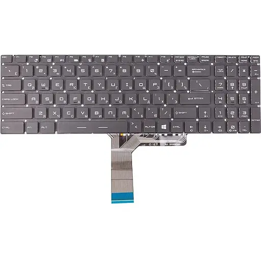 Клавиатура PowerPlant для ноутбука MSI GE72VR Series