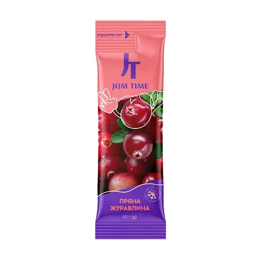 Концентрат напитка жидкий Jam Time Чай пряная клюква пастеризованная 50 г