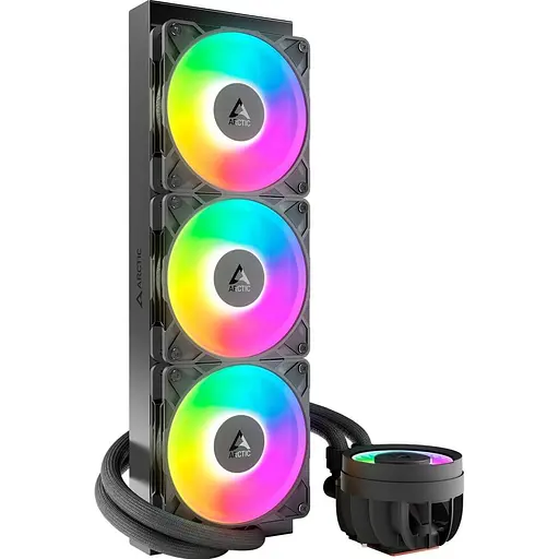 СВО Arctic Liquid Freezer III Pro 360 A-RGB Black (ACFRE00184A) Б/у - фото 2