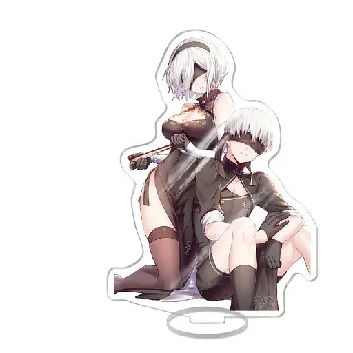 Акриловая фигурка Ниер: Автомат 2Б 2С NieR: Automata 2B 9S 10 см