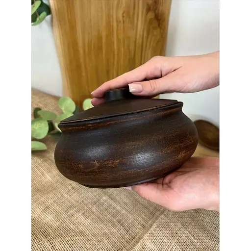 Ковбасник 1 л керамічний (глиняний) Гладкий - фото 5