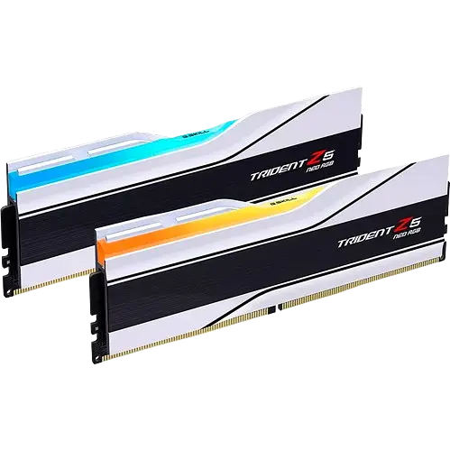 Оперативна пам'ять G.Skill 32GB (2x16GB) DDR5 6000MHz Trident Z5 Neo RGB Matte White (F5-6000J3036F16GX2-TZ5NRW)